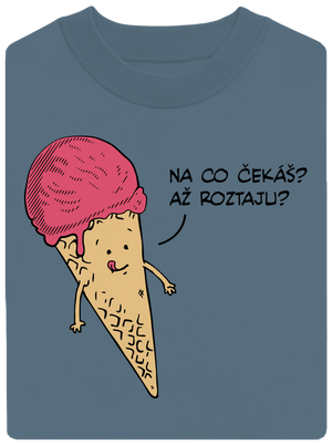 Zmrzlina unisex mikina bez kapuce Nordic Blue