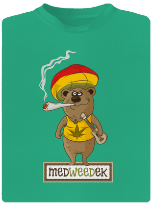 Medweedek pánské sportovní tričko Mint Mal