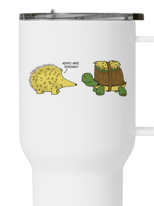 Želva s ježkem termohrnek White