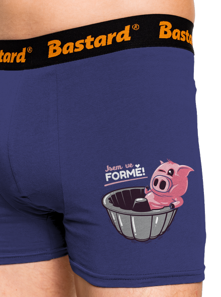 Ve formě boxerky Blue Navy