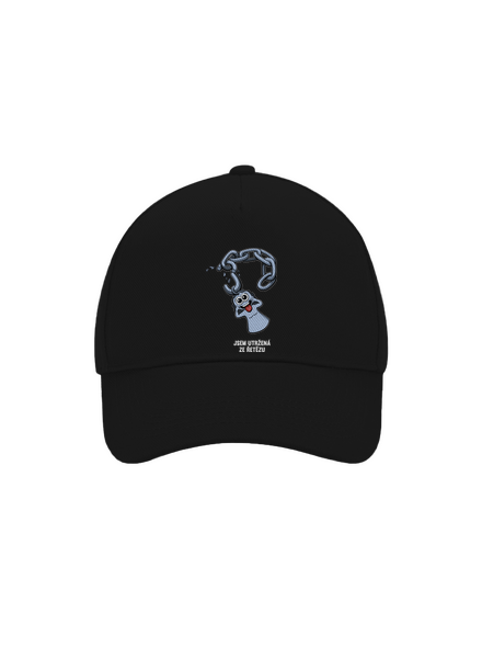 Utržený ze řetězu kšiltovka baseballka Black
