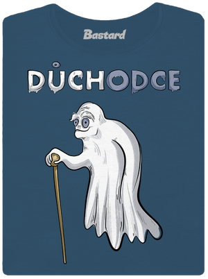 Duch důchodce dámské tričko premium Petrol Blue