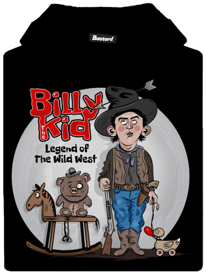 Billy The Kid dětská mikina klokanka Black