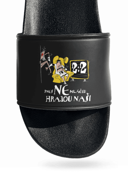 Hrajou naši pantofle Black