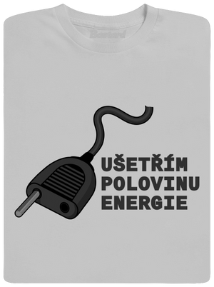 Ušetřím polovinu pánské tričko Pacific Grey