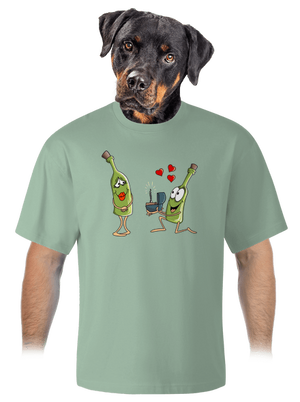 unisex tričko oversized