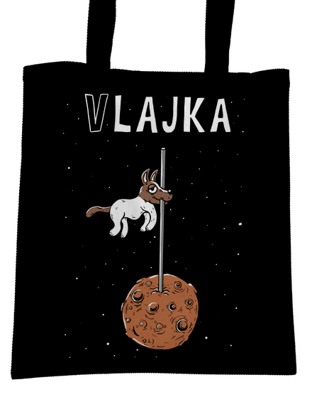 Vlajka taška Black