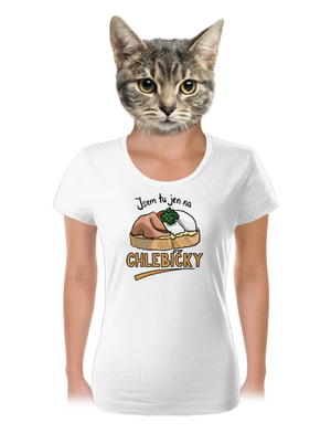 Na chlebíčky dámské tričko White