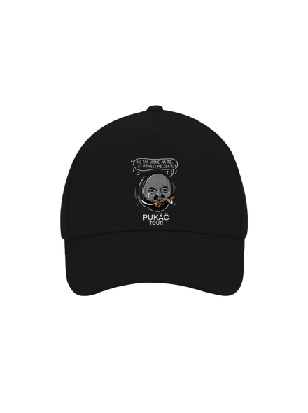 Pukáč tour kšiltovka baseballka Black
