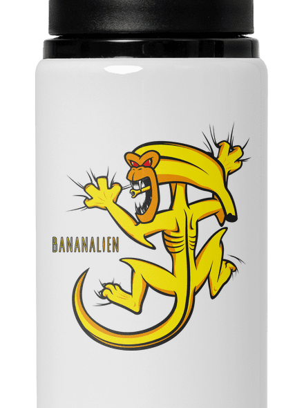 Bananalien lahev na vodu White