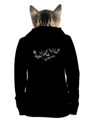 Batminton dámská mikina na zip Black