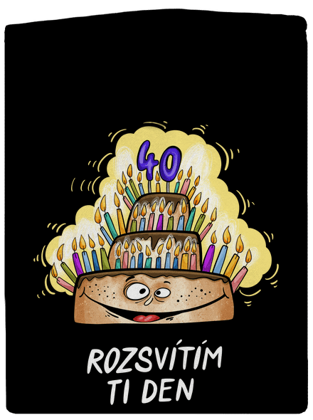 Rozsvítím ti den dámská mikina na zip Black