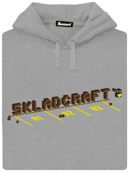 Skladcraft pánská mikina klokanka Light Melange