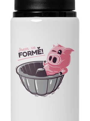 Ve formě lahev na vodu White