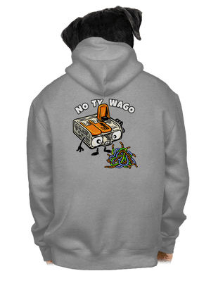 Wago svorka pánská mikina na zip Light Melange