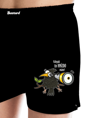 Hnízdo lásky pánské trenky Black