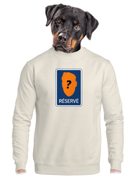 unisex mikina bez kapuce