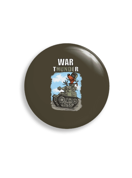 War Hunde placka uni