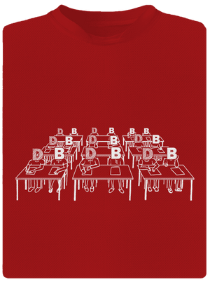 Cimrman: Debil, blbeček pánské sportovní tričko Red Mal