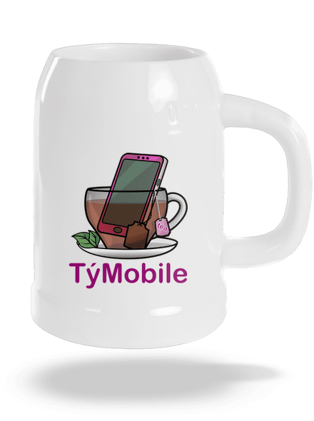 TýMobile půllitr White