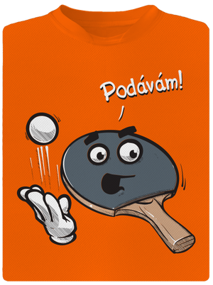 Podávám odpal dětské sportovní tričko Neon Orange