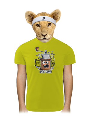 Mlýnek dětské sportovní tričko Neon Yellow