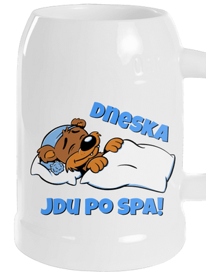 Dneska jdu po spa půllitr White
