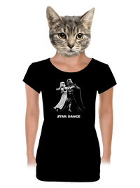 dámské tričko s lemem