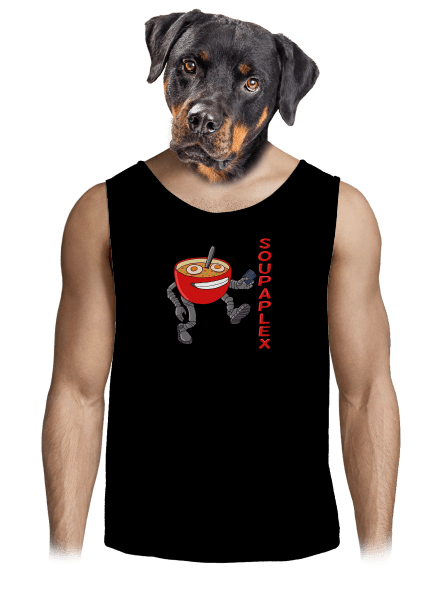 Soupaplex pánské tílko Black