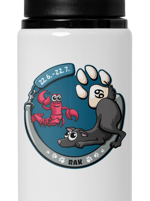 Psí horoskop: Rak lahev na vodu White