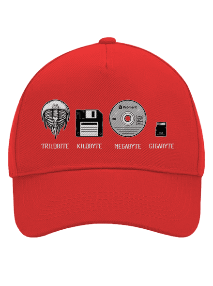 Trilobite kšiltovka baseballka Classic Red