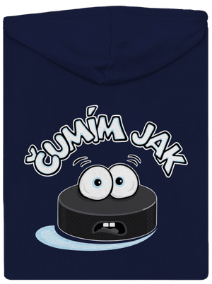 Čumím jak puk pánská mikina na zip Navy