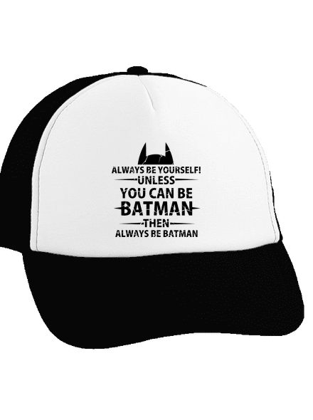 Batman kšiltovka truckerka Black cap
