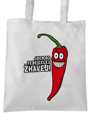 Spalující touha taška White