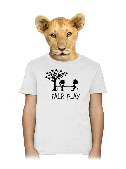 Fair play dětské tričko White