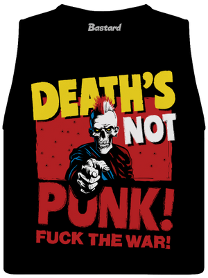 Death's not punk dámské tílko volné Black