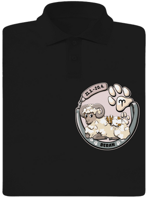 Psí horoskop: Beran pánská polokošile Black