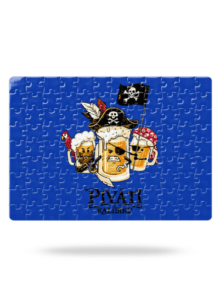 Piváti z Kalibiku puzzle White