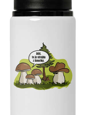 Strejda z Ameriky lahev na vodu White