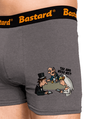 Svatební obřad boxerky Gray Melange