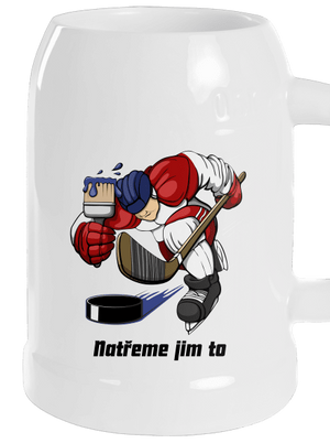 Natřeme jim to - Hokej půllitr White