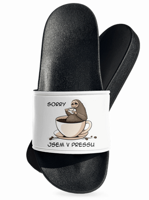 V pressu pantofle White