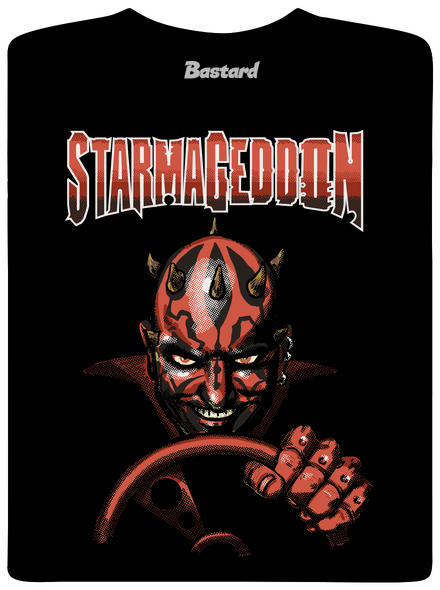 Starmageddon pánské dlouhý rukáv Black