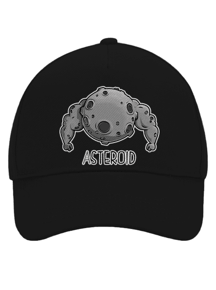 Asteroid kšiltovka baseballka Black