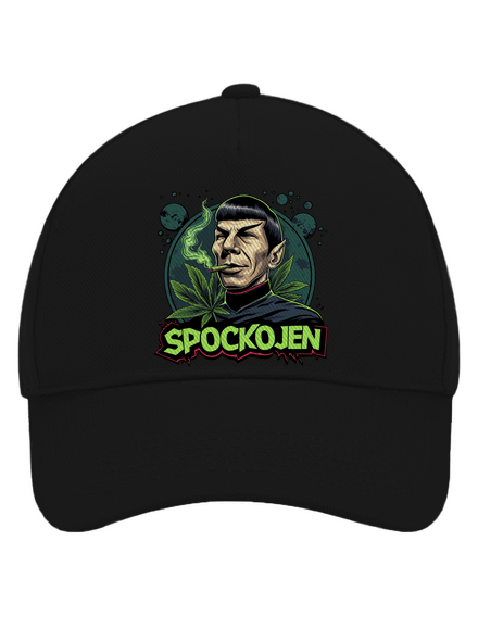 Spockojen kšiltovka baseballka Black