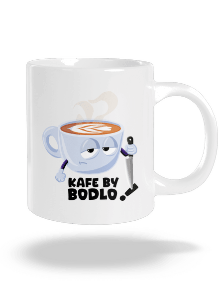 Kafe by bodlo velký hrnek White