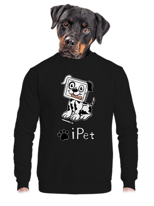 unisex mikina bez kapuce