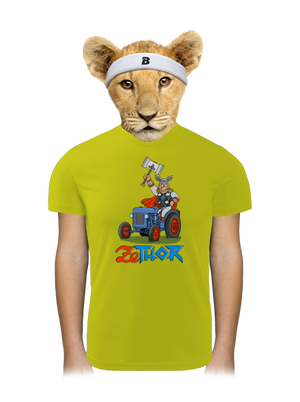 ZeThor dětské sportovní tričko Neon Yellow