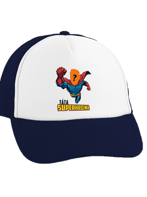 Táta superhrdina kšiltovka truckerka French Navy cap