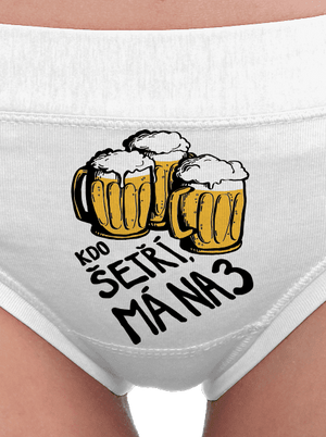 Kdo šetří, má na tři dámské kalhotky White